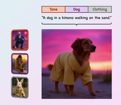 Omni-Attribute visual concept personalization example